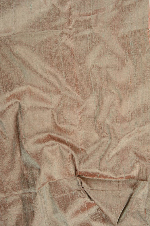 Candied Ginger Dupioni Silk Fabric