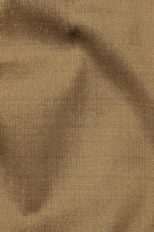 Camel Gold Silk Shantung 54" Fabric