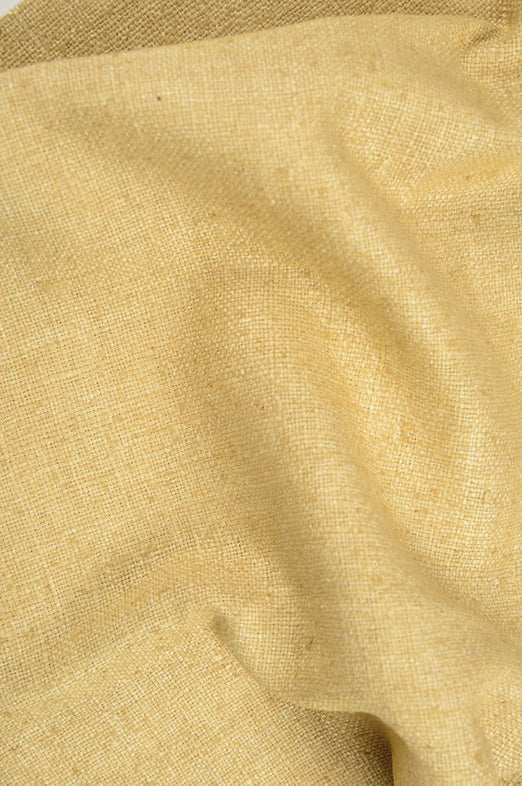 Camel Gold Silk Linen (Matka) Fabric
