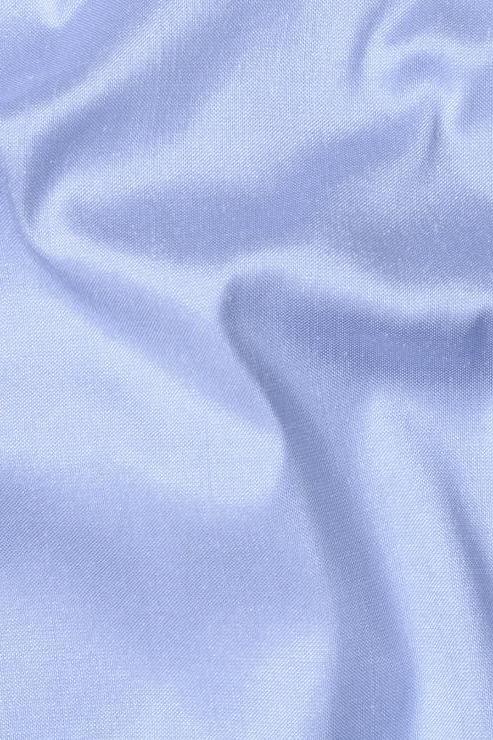 Celestial Blue Silk Shantung 54" Fabric