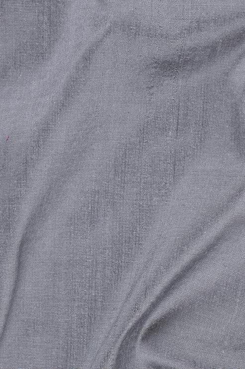 Charcoal Grey Silk Shantung 54" Fabric