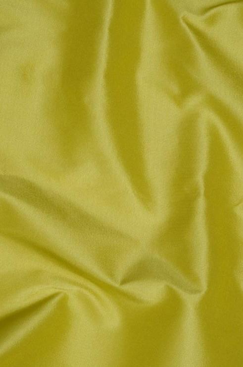 Chartreuse Taffeta Silk Fabric