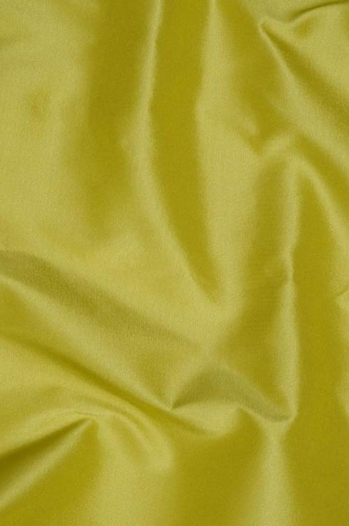 Chartreuse Pattern Chartreuse Taffeta Silk Fabric By The Yard