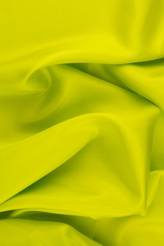 Chartreuse Habotai Silk Fabric