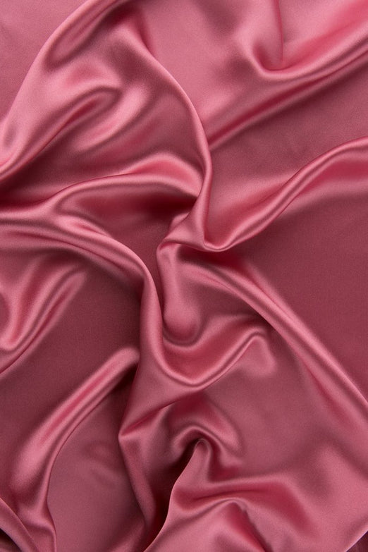 Chateau Rose Charmeuse Silk Fabric