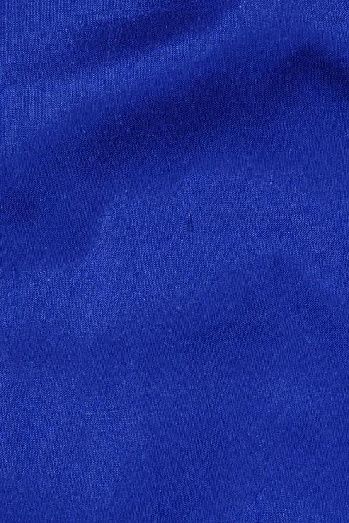 Classic Blue Silk Shantung 54" Fabric