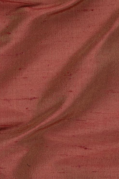 Clove Brown Silk Shantung 54" Fabric