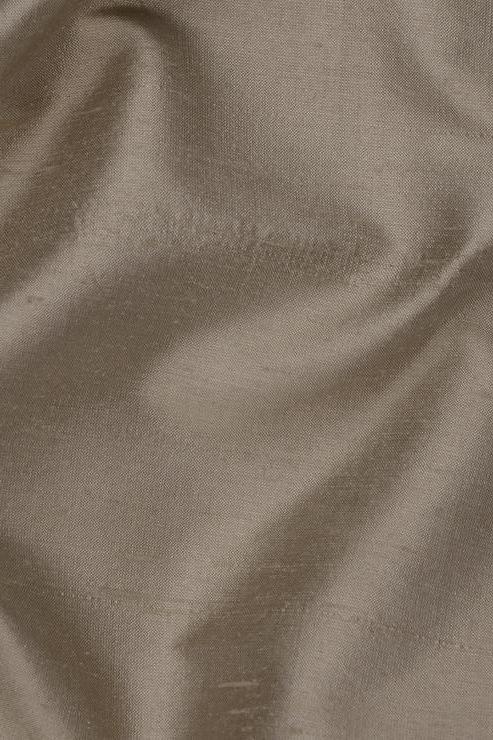 Cobblestone Silk Shantung 54" Fabric
