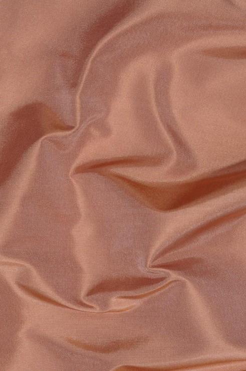 Coral Blush Taffeta Silk Fabric