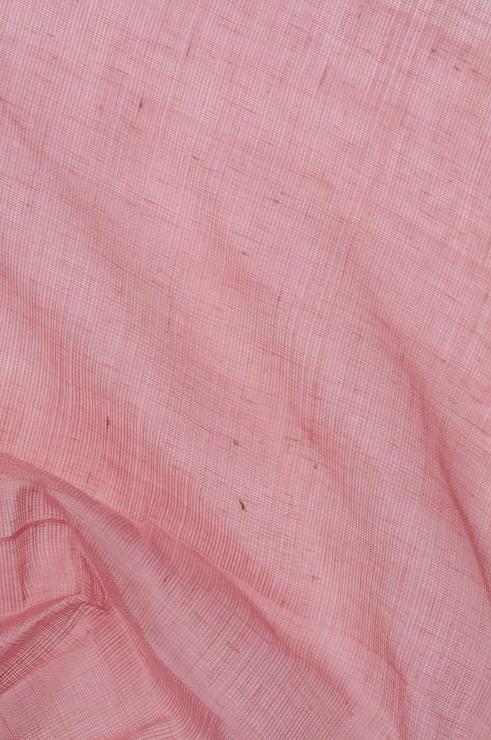 Coral Pink Cotton Voile Fabric