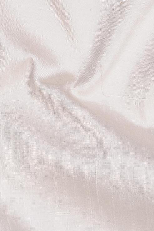 Cream Frost Silk Shantung 54" Fabric