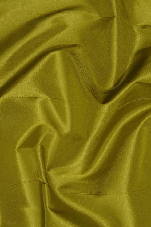 Curry Gold Taffeta Silk Fabric