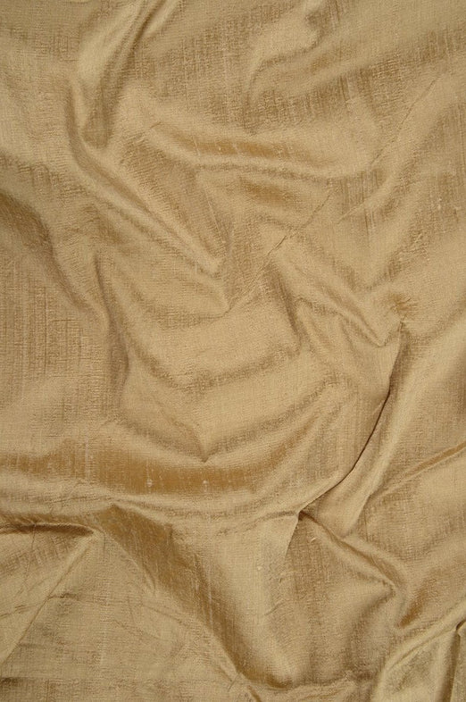Curry Gold Dupioni Silk Fabric