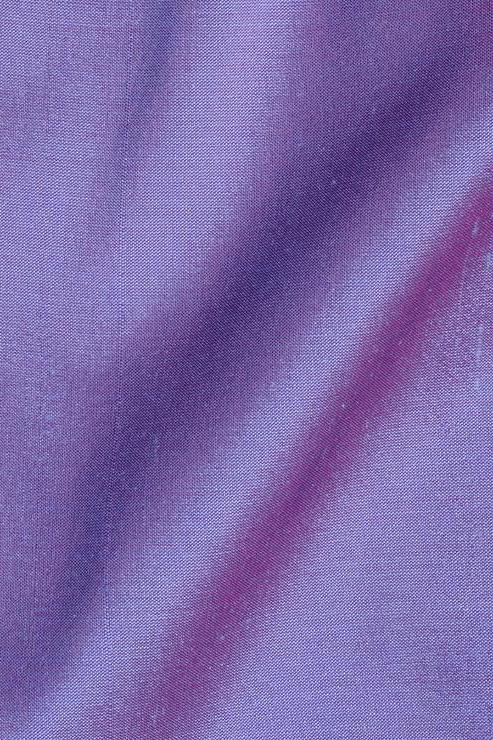 Dahlia Purple Silk Shantung 54" Fabric