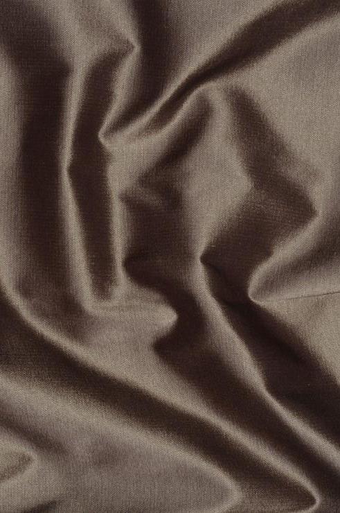 Dark Bronze Taffeta Silk Fabric