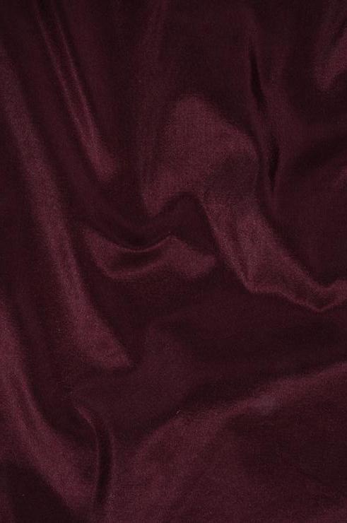 Dark Maroon Taffeta Silk Fabric
