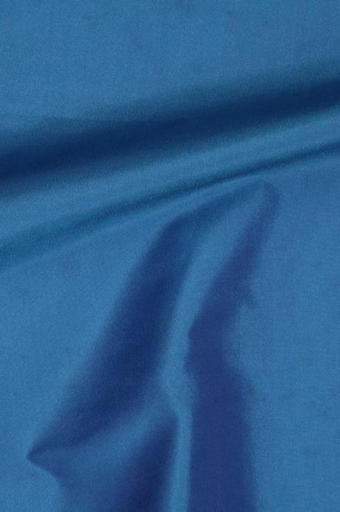 Dark Turquoise Light Taffeta Silk Fabric