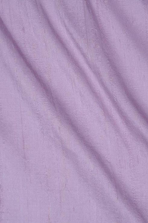 Deep Mauve Dupioni Silk Fabric