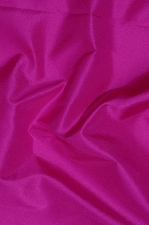 Deep Pink Taffeta Silk Fabric
