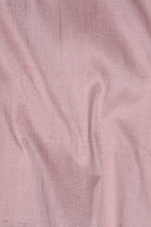 Dusty Pink Dupioni Silk Fabric