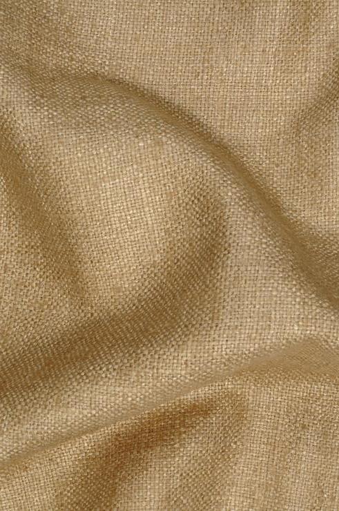 Earth Yellow Silk Linen (Matka) Fabric