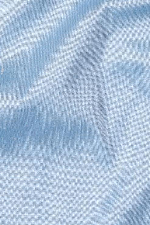Eggshell Blue Silk Shantung 54" Fabric