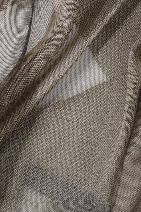 Elephant Gray Silk Organza Fabric