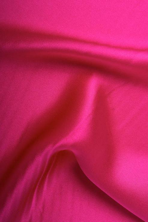 Fuchsia Stretch Charmeuse Fabric