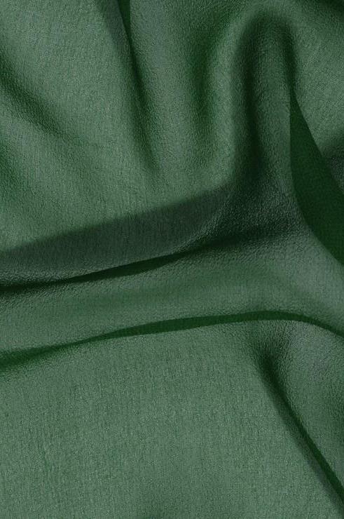 Green Silk Georgette Fabric