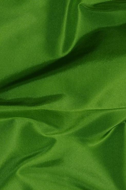 Grass Green Taffeta Silk Fabric