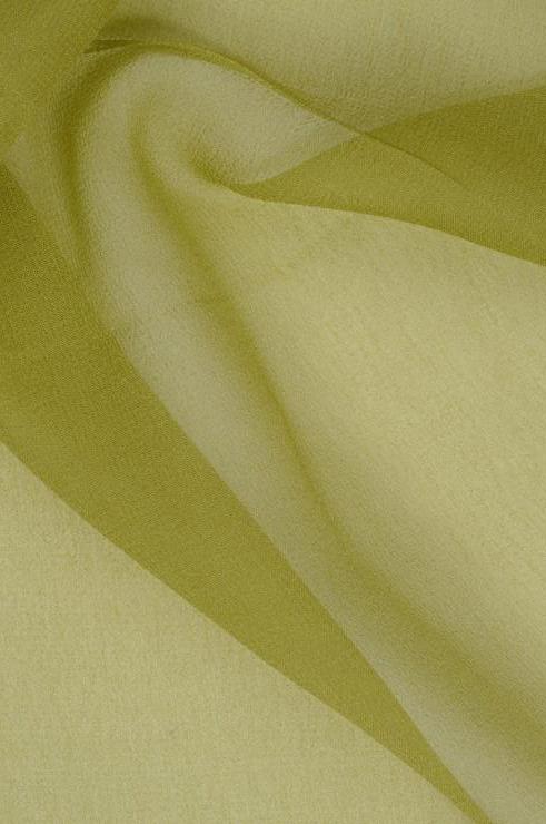 Green Banana Silk Georgette Fabric