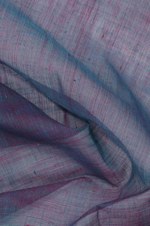 Green Purple Cotton Voile Fabric