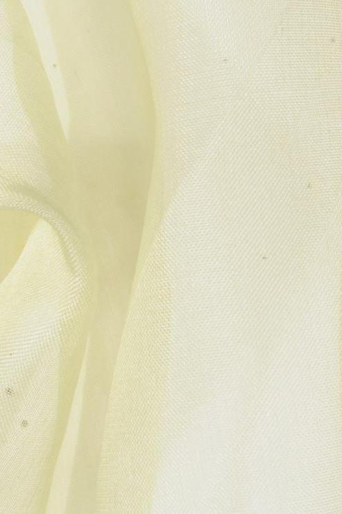 Honeydew Silk Organza Fabric