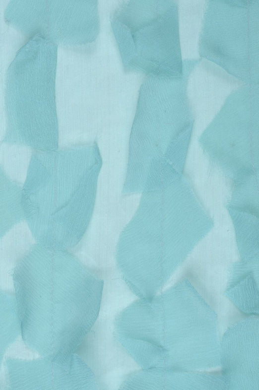 Ice Green Silk Chiffon Petal 600 Fabric