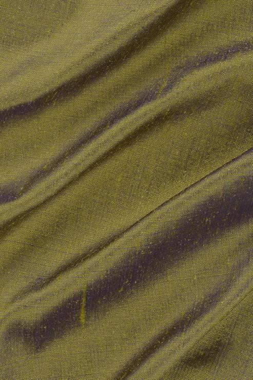 Iguana Green Silk Shantung 54" Fabric