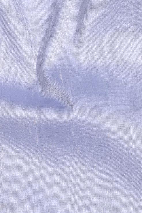 Illusion Blue Silk Shantung 54" Fabric
