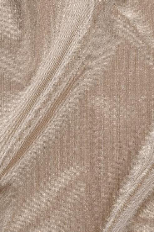 Incense Beige Silk Shantung 54" Fabric