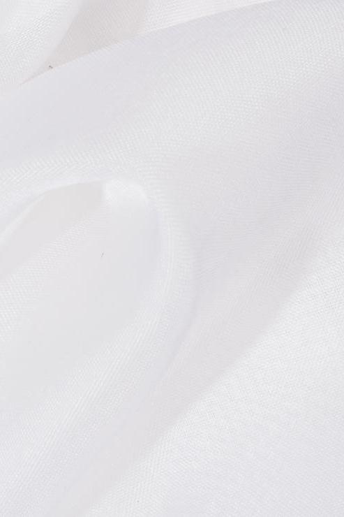 Ivory Silk Organza Fabric