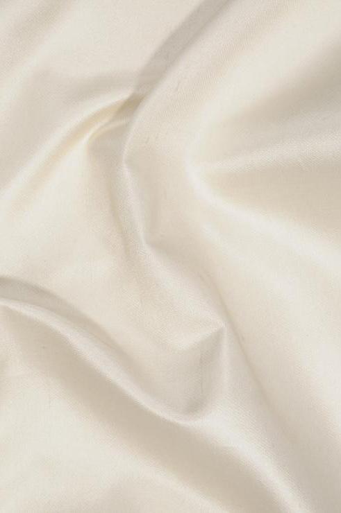 Ivory Italian Shantung Silk Fabric