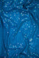 Malibu Blue Sequins & Beads on Silk Chiffon JEC-132-34 Fabric