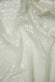 Gray Sequins & Beads on Silk Chiffon JEC-132-4 Fabric