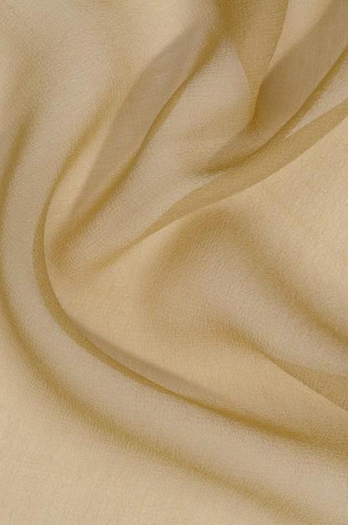 Jojoba Olive Silk Georgette Fabric