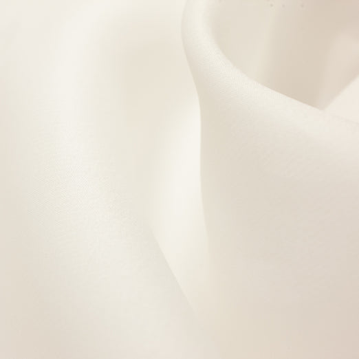 White Silk Gazar Fabric