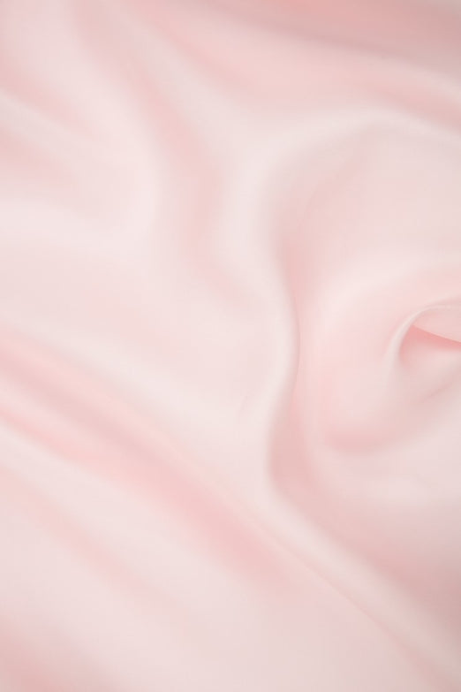 Rose Pink Silk Gazar Fabric