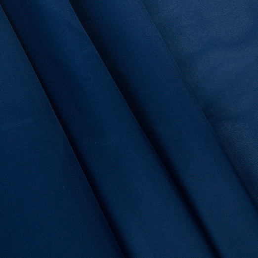 Dark Blue Silk Gazar Fabric