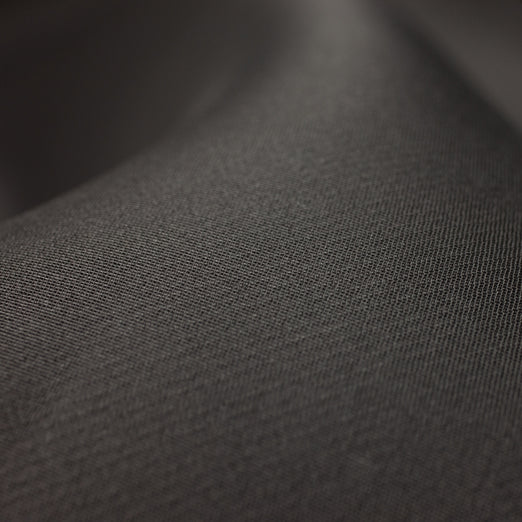 Charcoal Gray Silk Gazar Fabric
