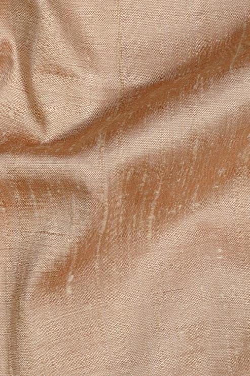 Khaki Silk Shantung 54" Fabric