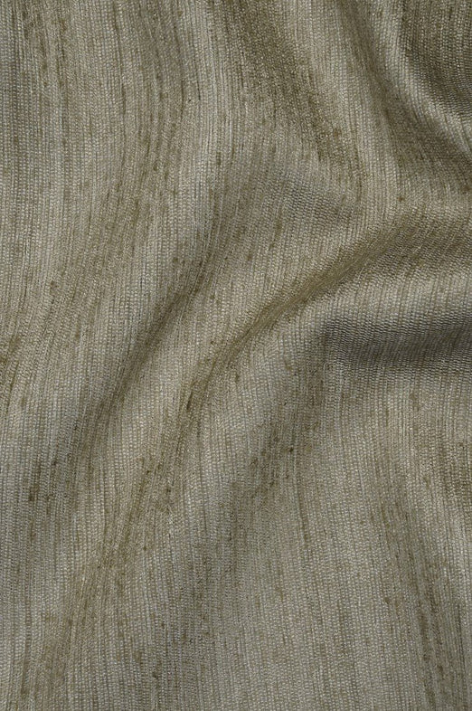 Moss Green Katan Matka Silk Fabric