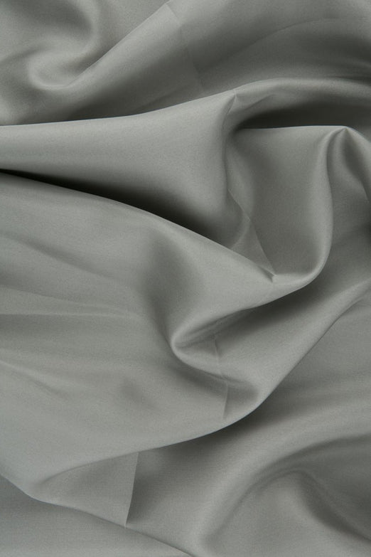 Light Gray Habotai Silk Fabric