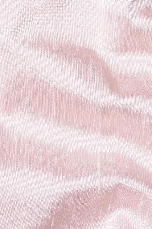Light Pink Silk Shantung 44" Fabric